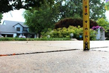 level concrete slab after MDH Foundation Repair