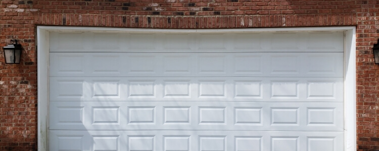 cracked and sagging garage lintel
